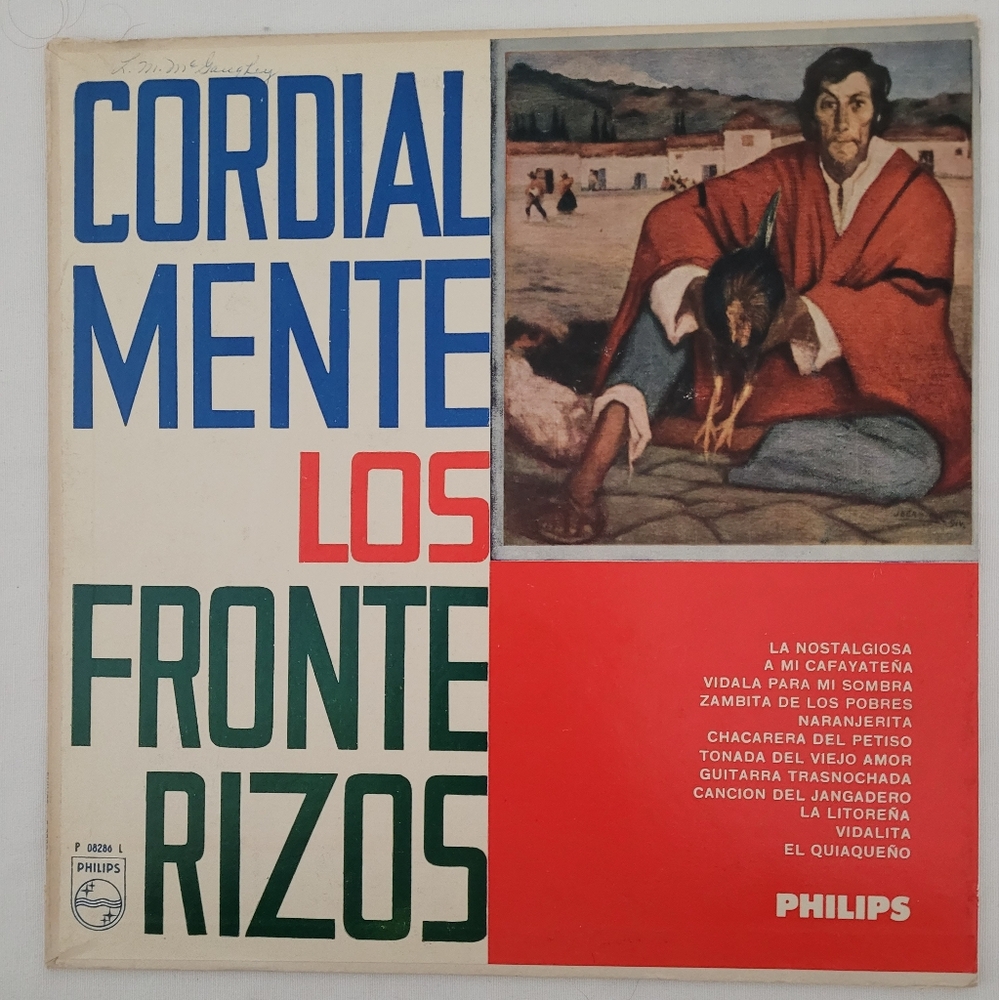 Los Fronterizos: Cordialmente, Los Fronterizos Vinyl Record